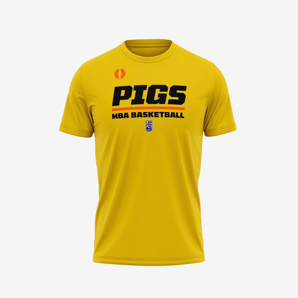 Yellow Pigs T-shirt Boio